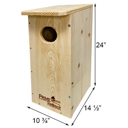Pine Wood Duck House by Prime Retreat