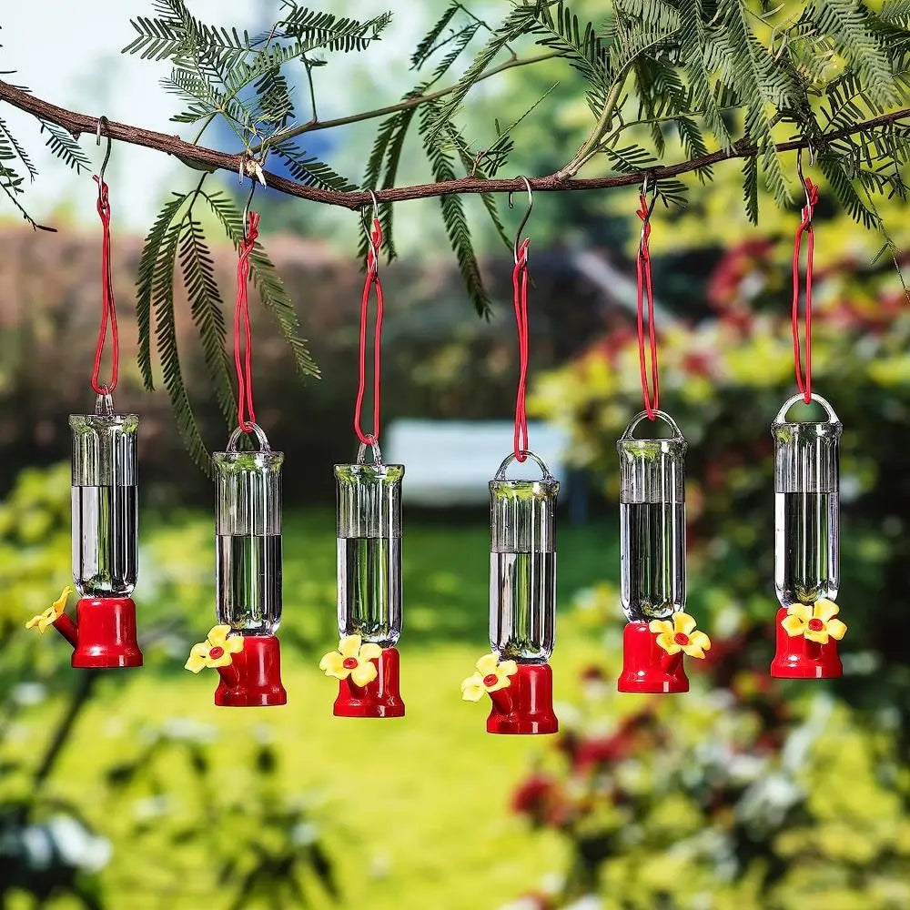 Mini Hummingbird Feeder — Leak-Proof Hanging Bottle