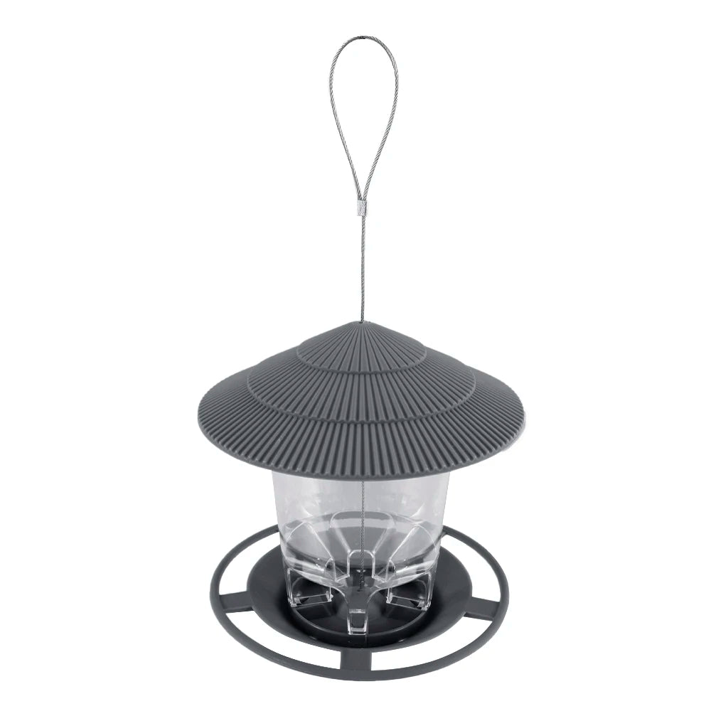 Large Capacity Hanging Bird Feeder — 2.6 lb, Twist-Lock Lid, 3 Colours