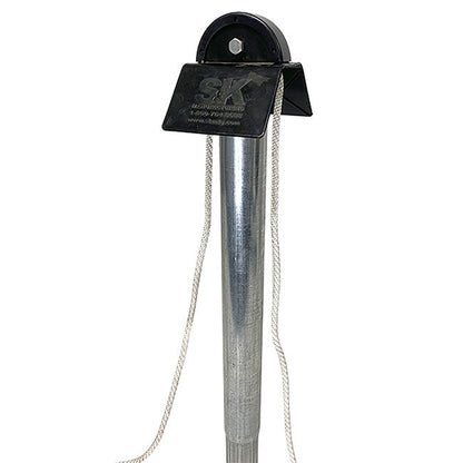 S&K Galvanized Steel Easy Pulley System Martin House Pole