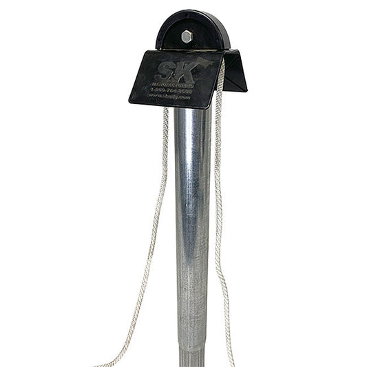 S&K Galvanized Steel Easy Pulley System Martin House Pole - BIRDLOVER
