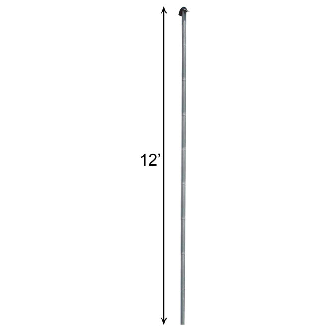 S&K Galvanized Steel Easy Pulley System Martin House Pole