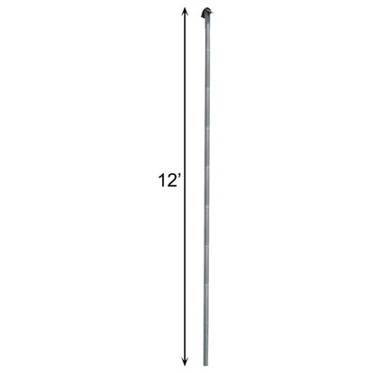 S&K Galvanized Steel Easy Pulley System Martin House Pole