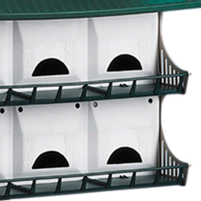S&K Dual Purple Martin Houses, Expandable Option, 24 Rooms