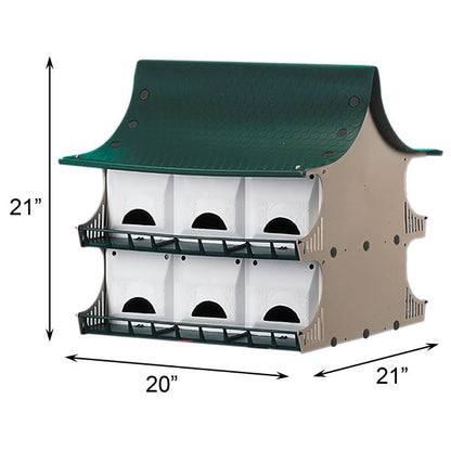 Purple Martin 12 Room House