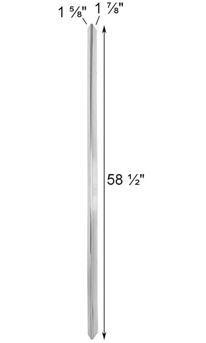 Telescoping Aluminum Triangular Pole, 12'