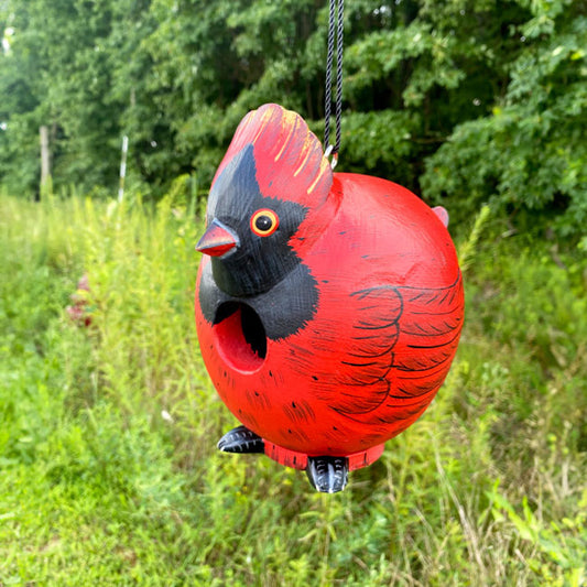 Songbird Essentials Gord-O Bird House, Cardinal - BIRDLOVER
