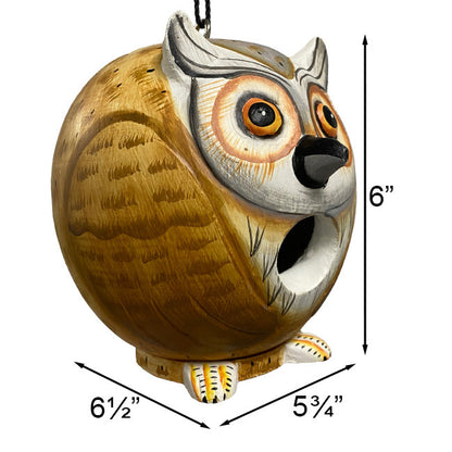 Songbird Essentials Gord-O Bird House, Owl