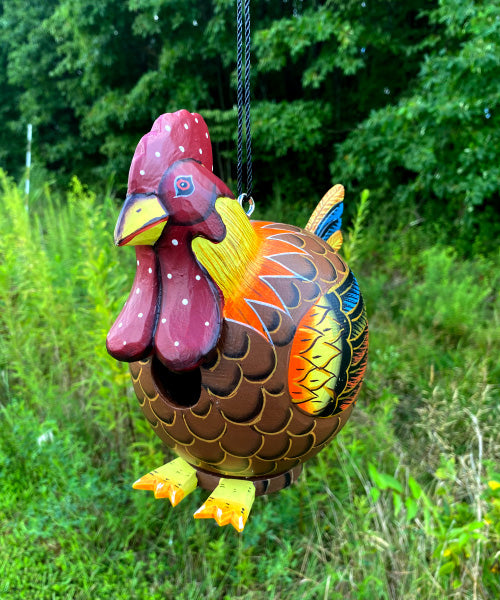 Songbird Essentials Gord-O Bird House, Rooster - BIRDLOVER