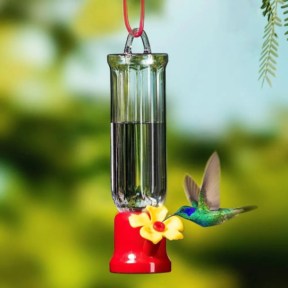 Mini Hummingbird Feeder — Leak-Proof Hanging Bottle