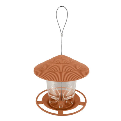 Large Capacity Hanging Bird Feeder — 2.6 lb, Twist-Lock Lid, 3 Colours