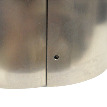 Troyer's Birds' Paradise Round Pole Guard, Gray, 7.5" dia.