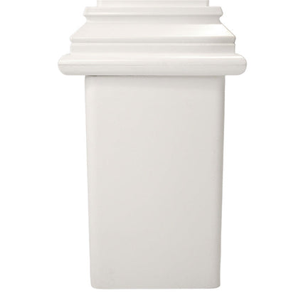 Decorative Mounting Post, White - 5'