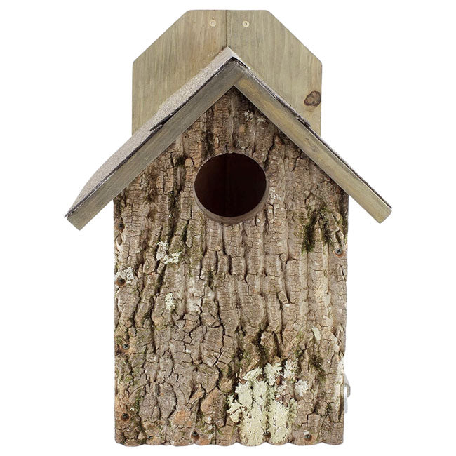 Uncle Dunkel's Bark Clad Screech Owl House