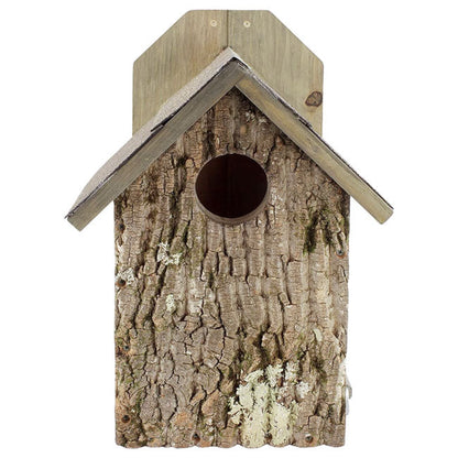 Uncle Dunkel's Bark Clad Screech Owl House