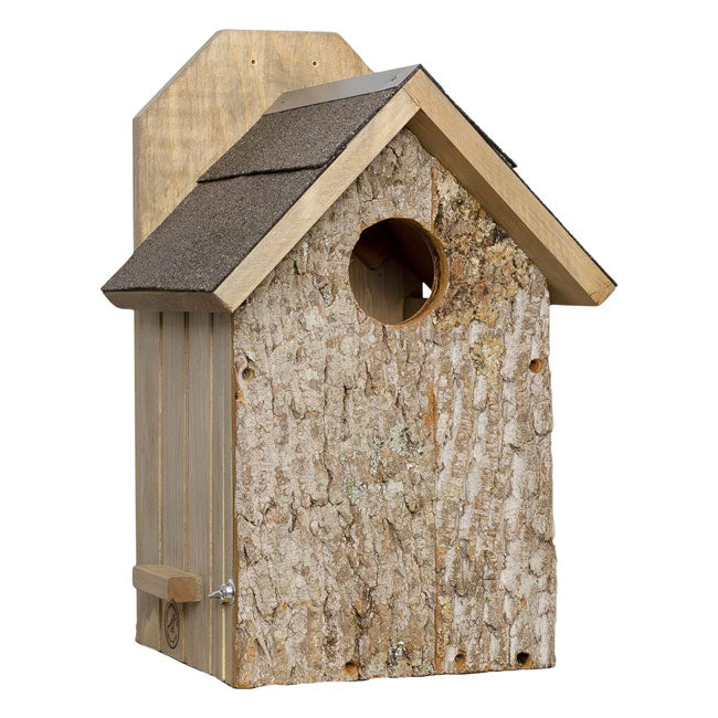 Uncle Dunkel's Bark Clad Screech Owl House