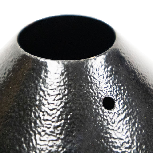 Torpedo Squirrel Baffle, Black, 6" dia.