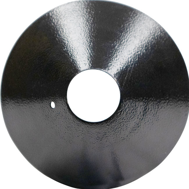 Torpedo Squirrel Baffle, Black, 6" dia.