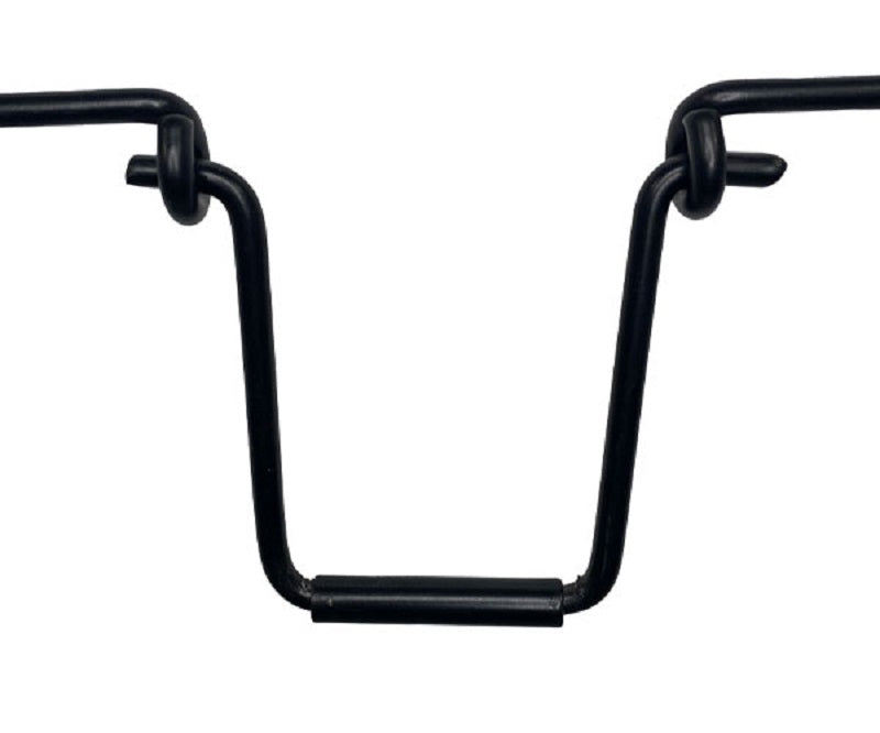 Trellis Hanger with Hummingbird Swing, Black, 72"H