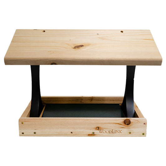Fly Thru Platform Bird Feeder - BIRDLOVER