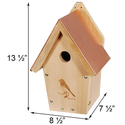 Coppertop Bluebird House
