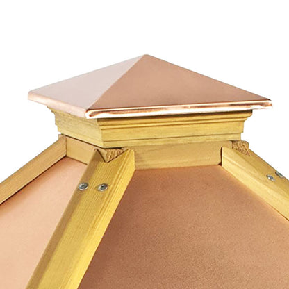 Coppertop Gazebo Bird Feeder, Large