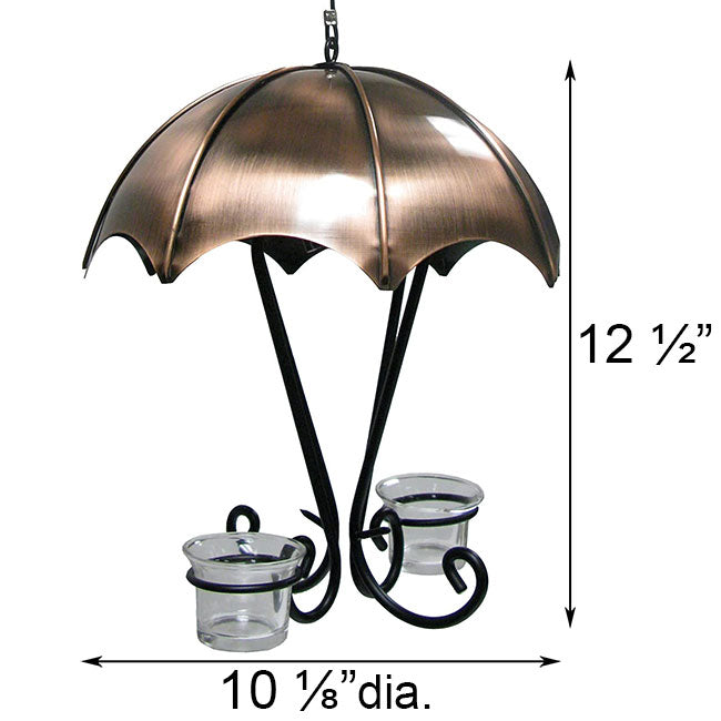 Brushed Copper Oriole Feeder
