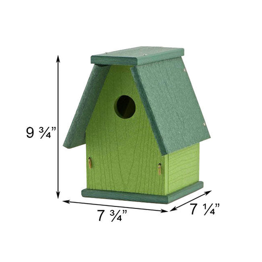 Going Green NABS Approved Bluebird House - BIRDLOVER