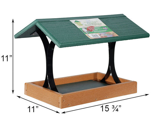 Going Green Fly Through Bird Feeder - BIRDLOVER