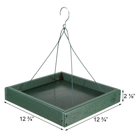 Recycled Plastic Platform Bird Feeder
