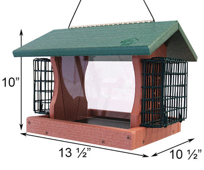 Going Green Premier Bird Feeder with Suet Cages