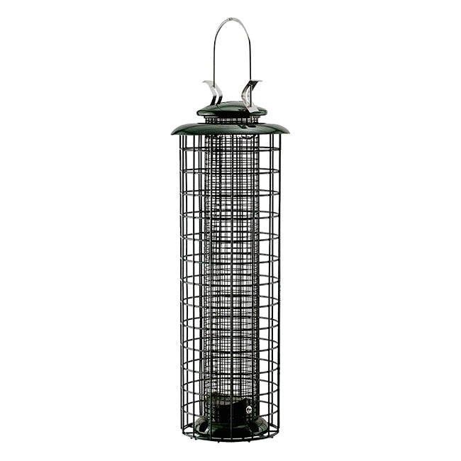 Caged Screen Tube Bird Feeder