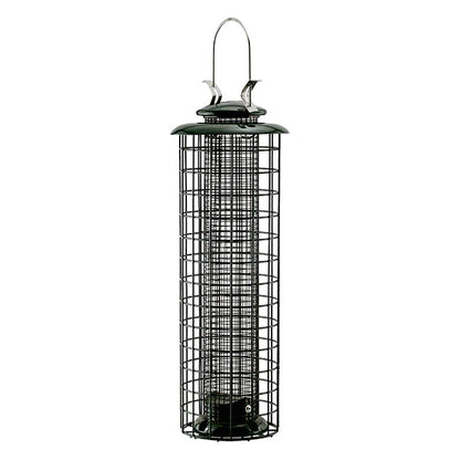 Caged Screen Tube Bird Feeder