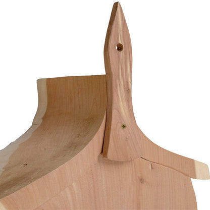 Rustic Cedar Handcrafted Bluebird House