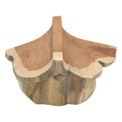 Rustic Cedar Handcrafted Bluebird House