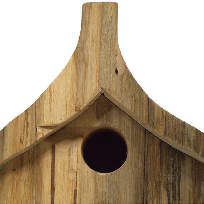 Rustic Handmade Bird House with Finish