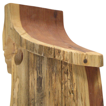 Rustic Handmade Bird House with Finish