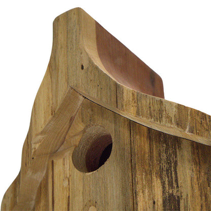 Rustic Handmade Bird House with Finish