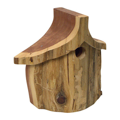 Rustic Handmade Bird House with Finish