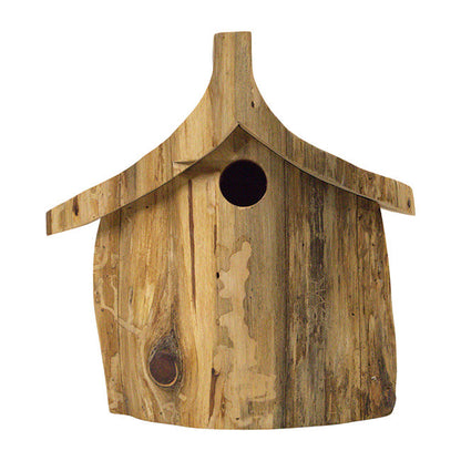 Rustic Handmade Bird House with Finish
