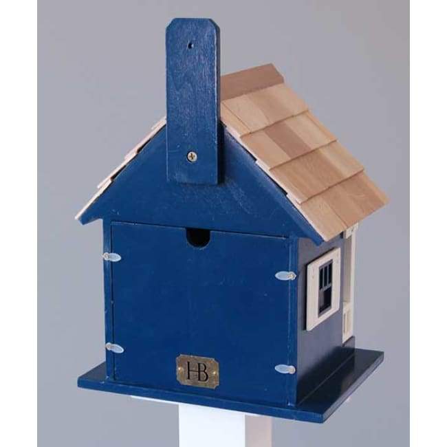 Anchor Navy Blue Cottage Bird House