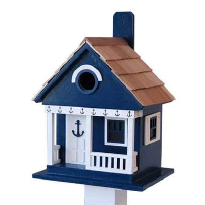 Anchor Navy Blue Cottage Bird House