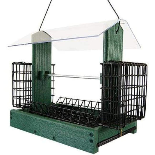Audubon Going Green 5 in 1 Green Bird Feeder - BIRDLOVER