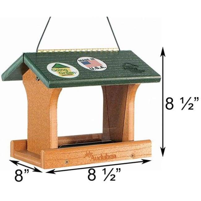Audubon Recycled Plastic Ranch Bird Feeder