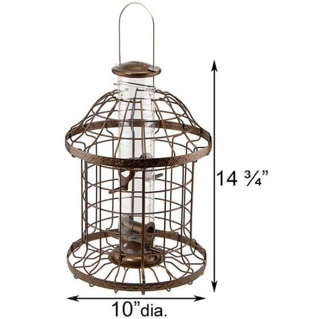 Caged Wild Bird Feeder