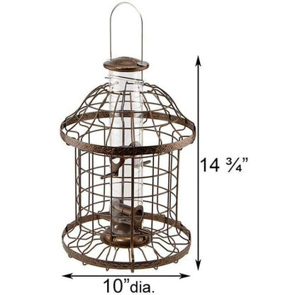 Caged Wild Bird Feeder