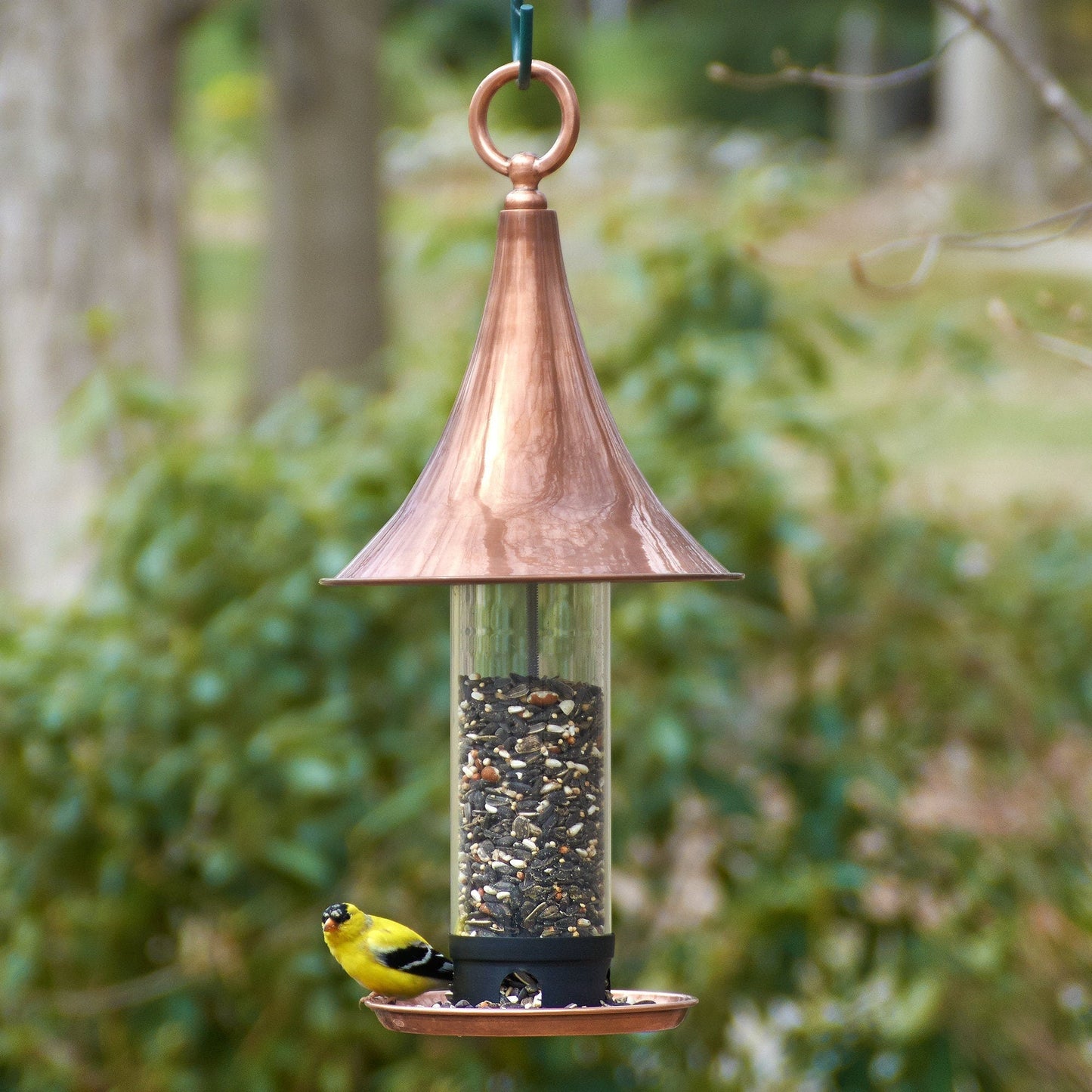 Castella Turret - Inspired Pure Copper Bird Feeder - BIRDLOVER