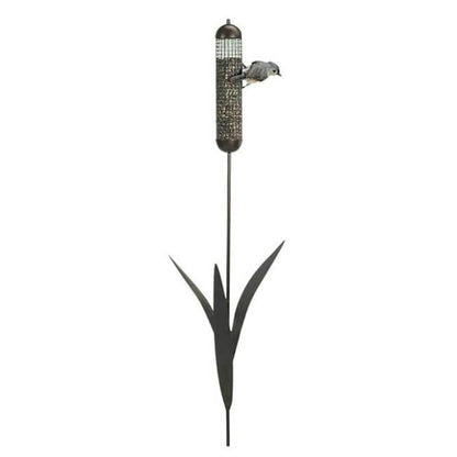 Staked Cattail Bird Feeder
