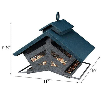 Chalet Deluxe Double Sided Bird Feeder