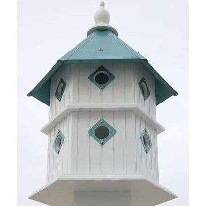 Chateau Bird House with Verdigris Roof